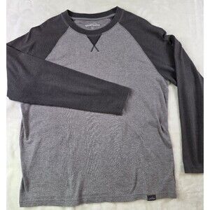Eddie Bauer Men’s Grey Large Crew Lightweight Shirt‎